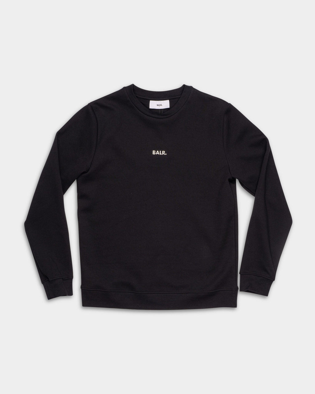 (Core) BALR Men's Q Series Regular Fit Crewneck | B1262.1074-Jet Black