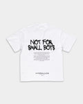 Hydraulics Men's Not For Small Boys V4 Oversized Fit T Shirt White |