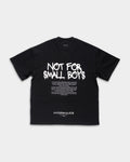 Hydraulics Men's Not For Small Boys V4 Oversized Fit T Shirt Black |