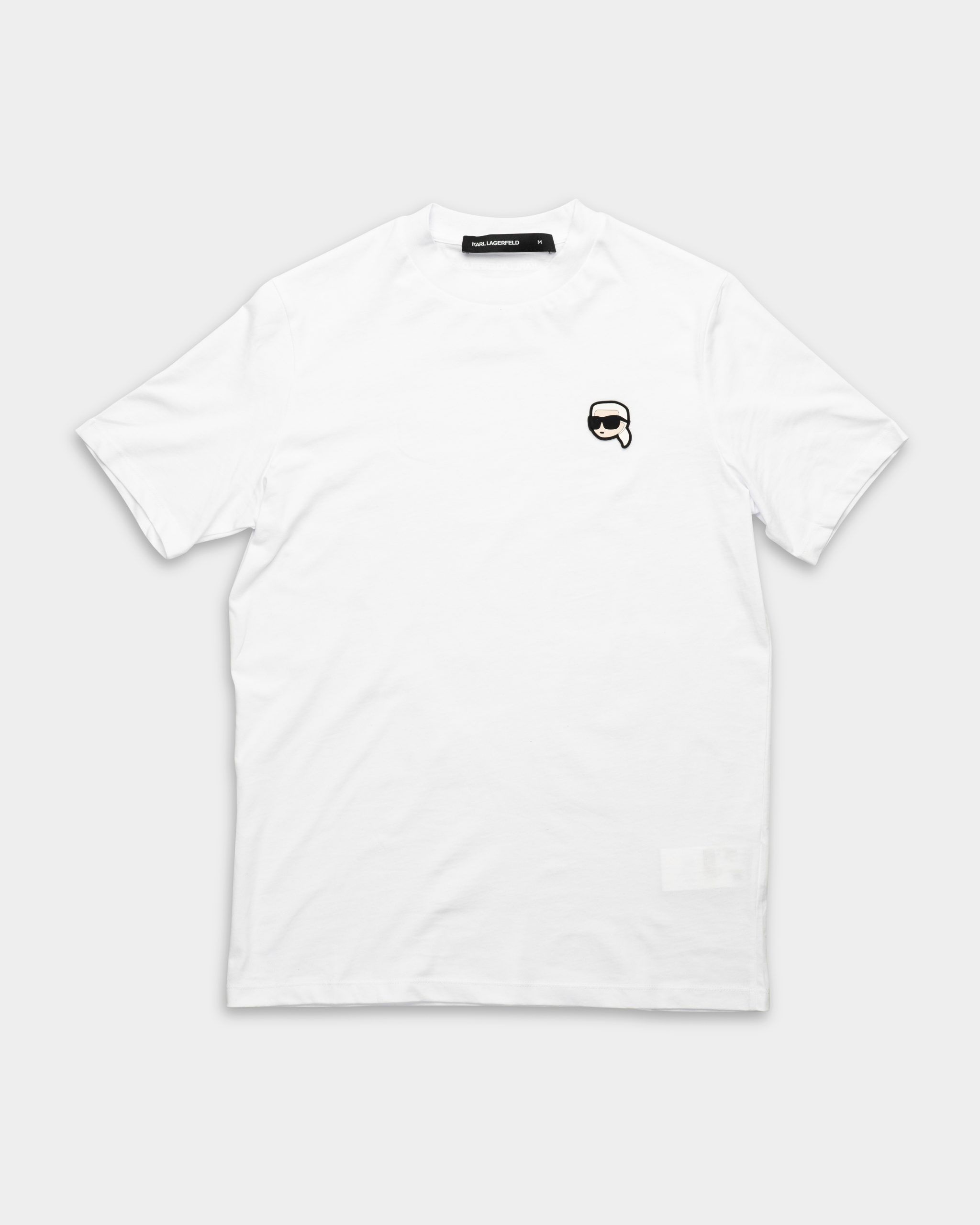 (Core) Karl Lagerfeld Men's T Shirt Crewneck White | 755710500224-10