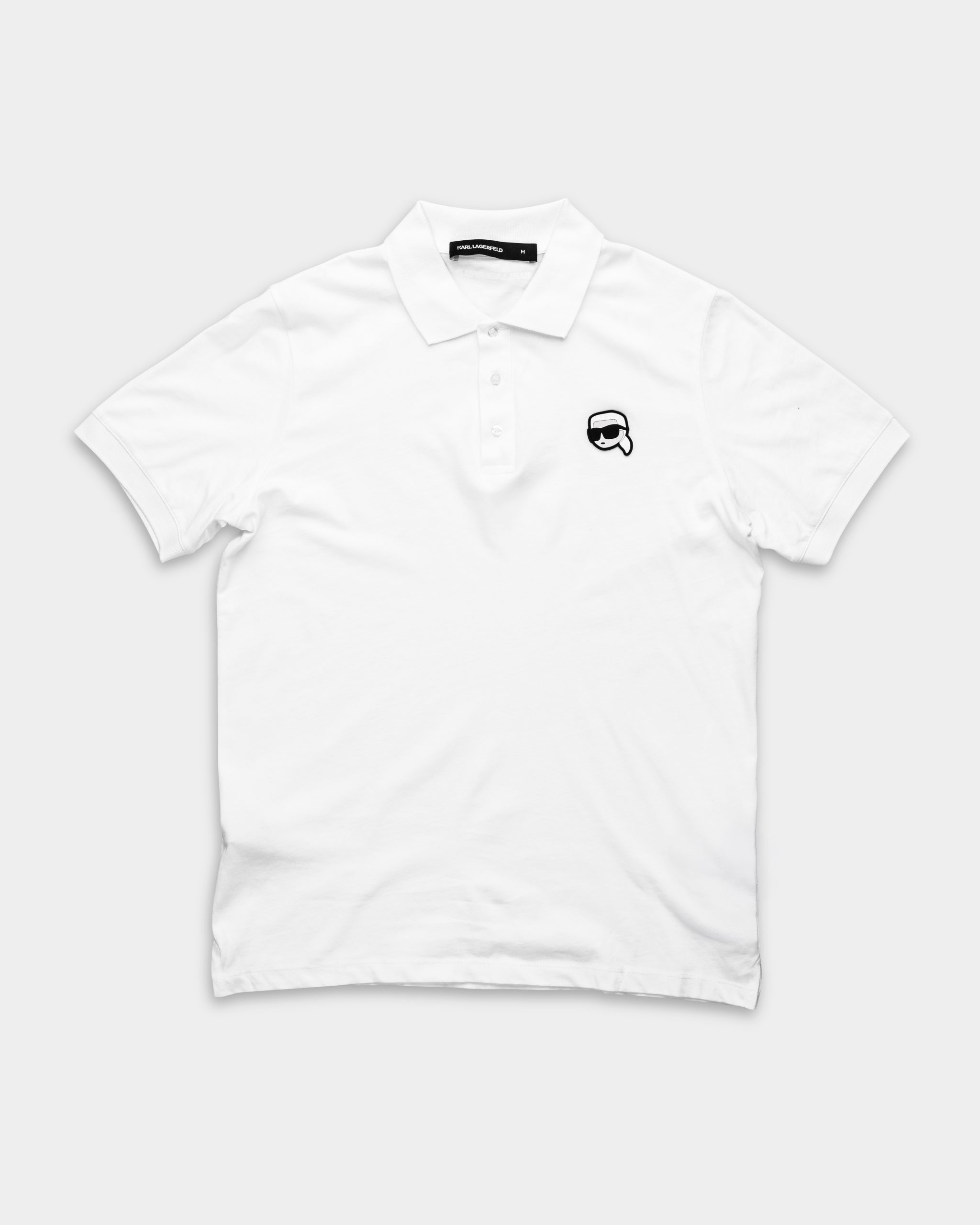 (Core) Karl Lagerfeld Men's Polo White | 745710500224-10