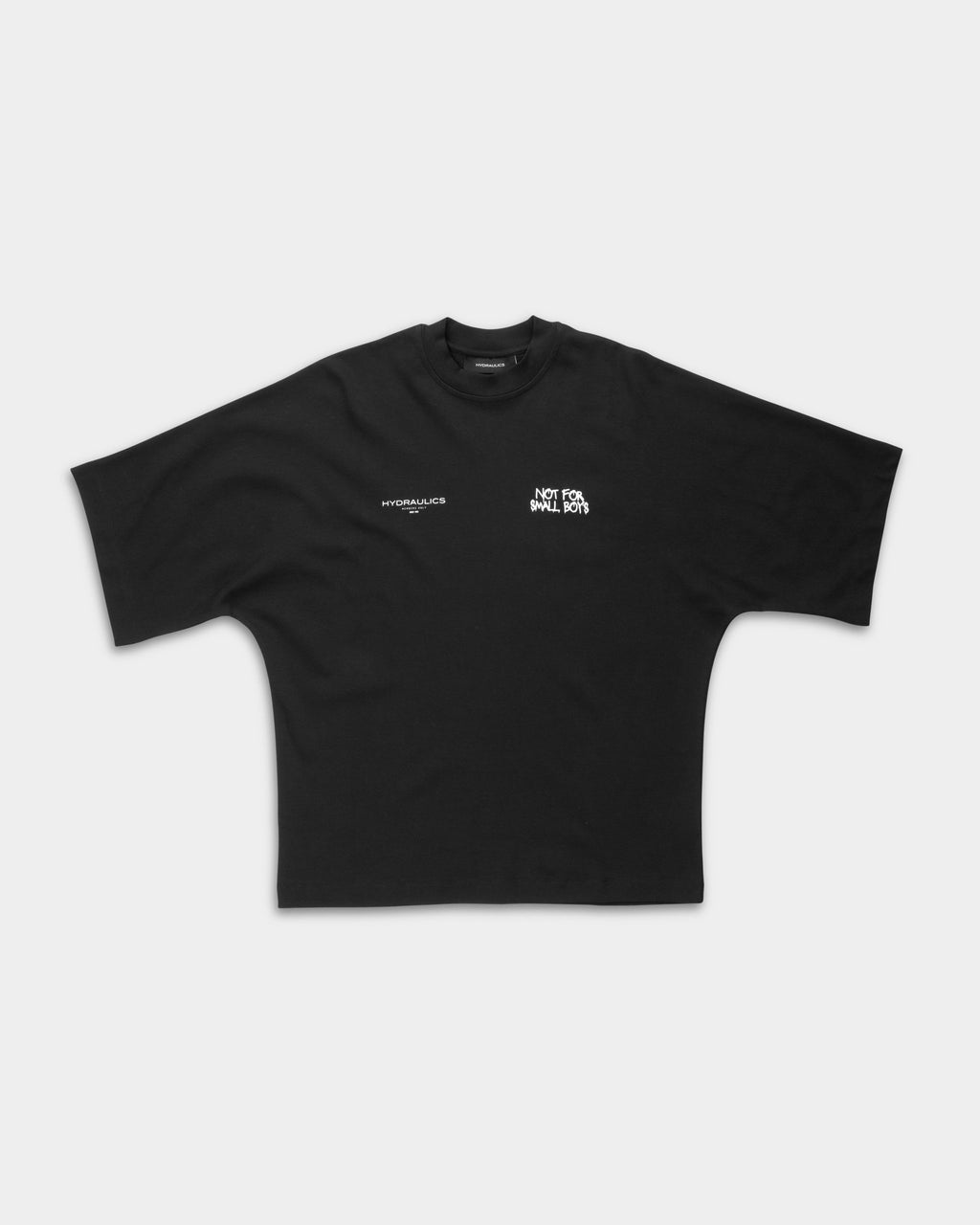 Hydraulics Men's Not For Small Boys Super Oversized T Shirt Black |