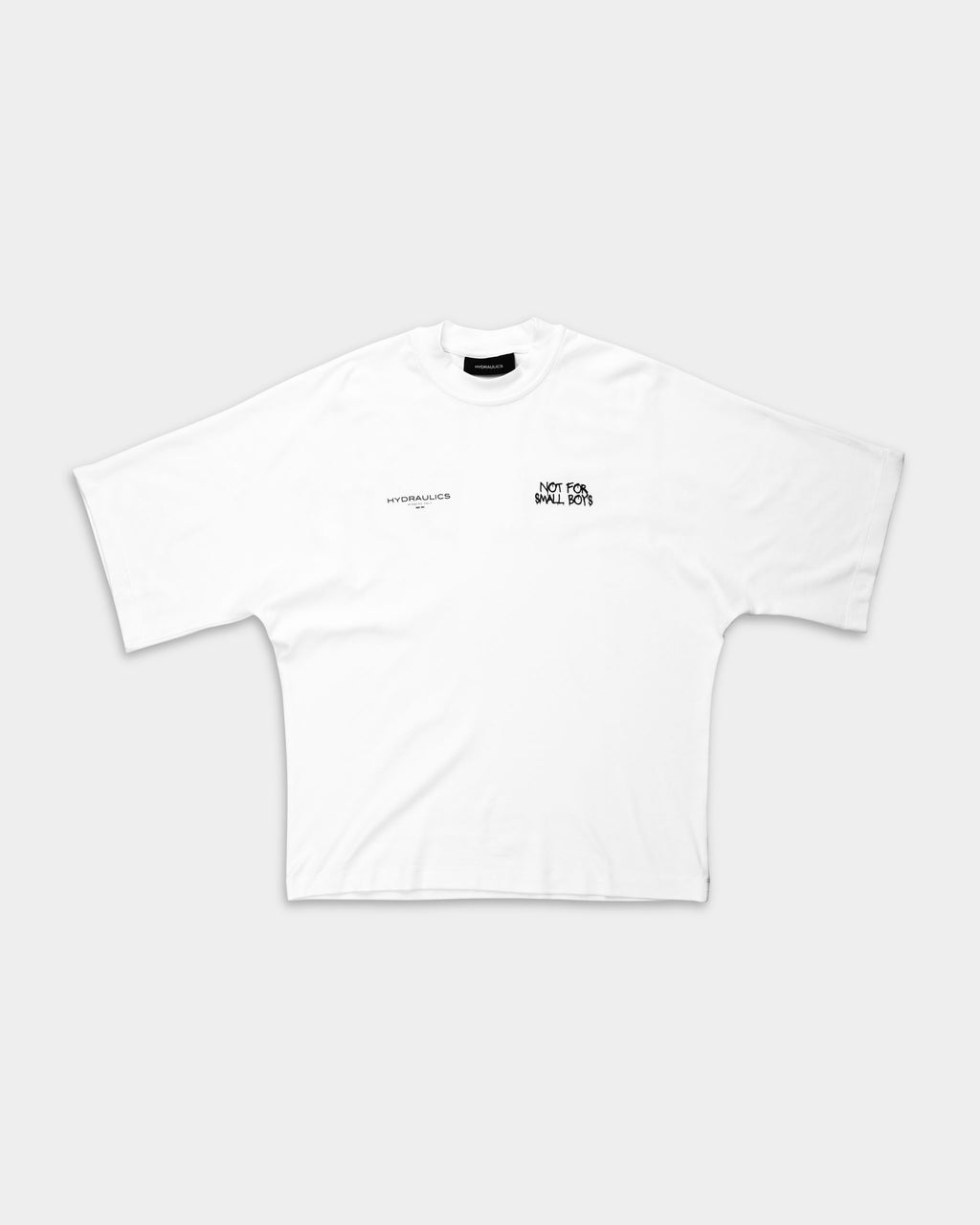 Hydraulics Men's Not For Small Boys Super Oversized T Shirt White |