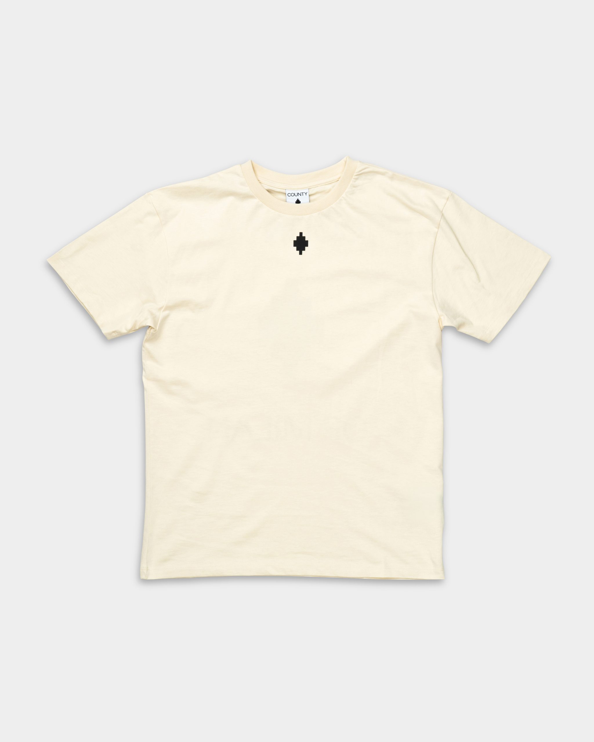 County Of Milan Men's T Shirt Coconut | S6CMMATH096-412