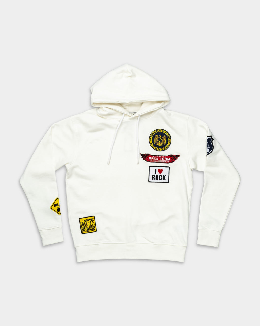 John Richmond Men's Tubal Sweatshirt (Hoodie) | UMP26243FEGKF-Off White