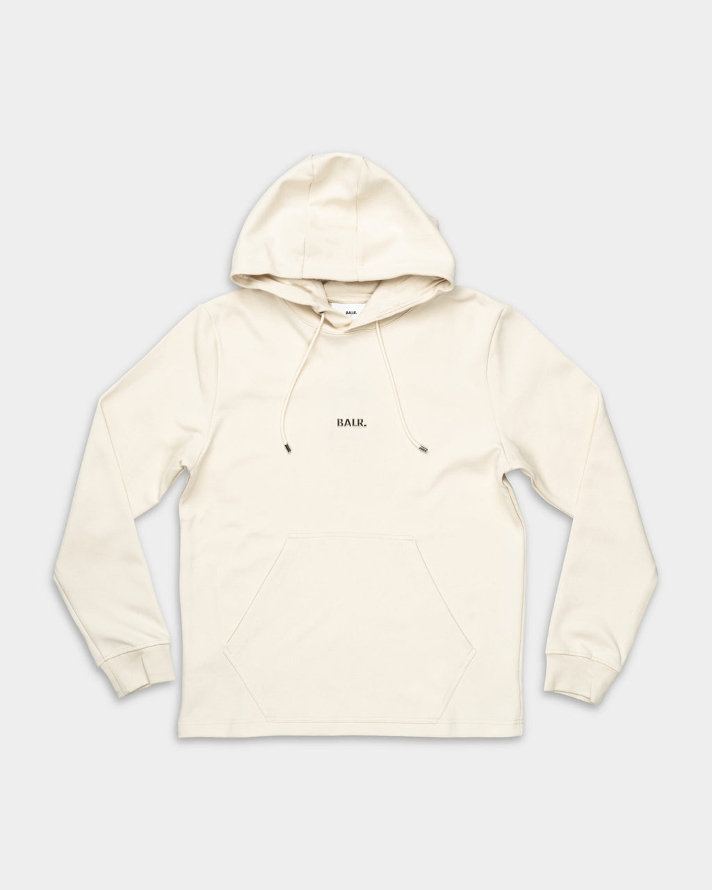 (Core) BALR Men's Q Series Regular Fit Hoodie | B1261.1113-White Swan