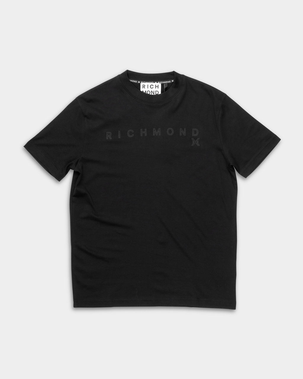 John Richmond Men's Miens Over T Shirt | UMP26012TSCKL-Black