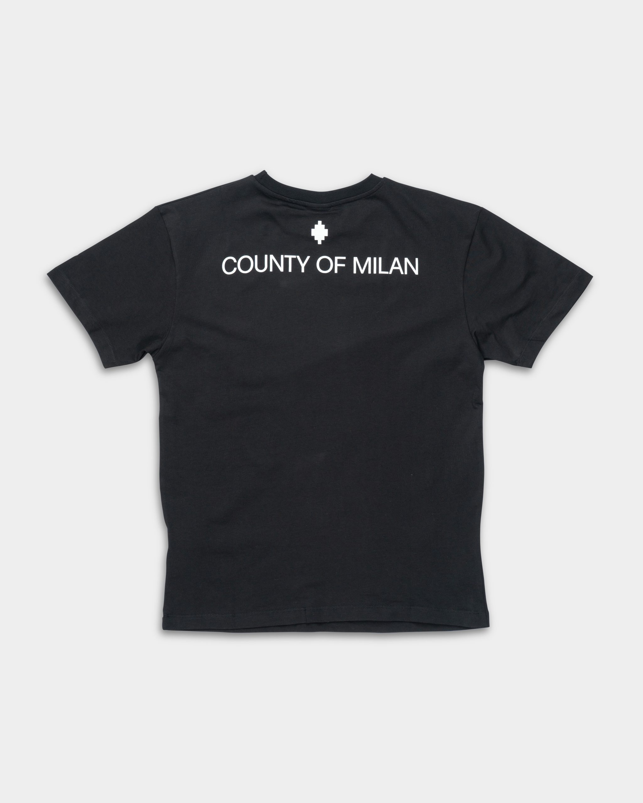 County Of Milan Men's T Shirt Black | S6CMMATH050-110