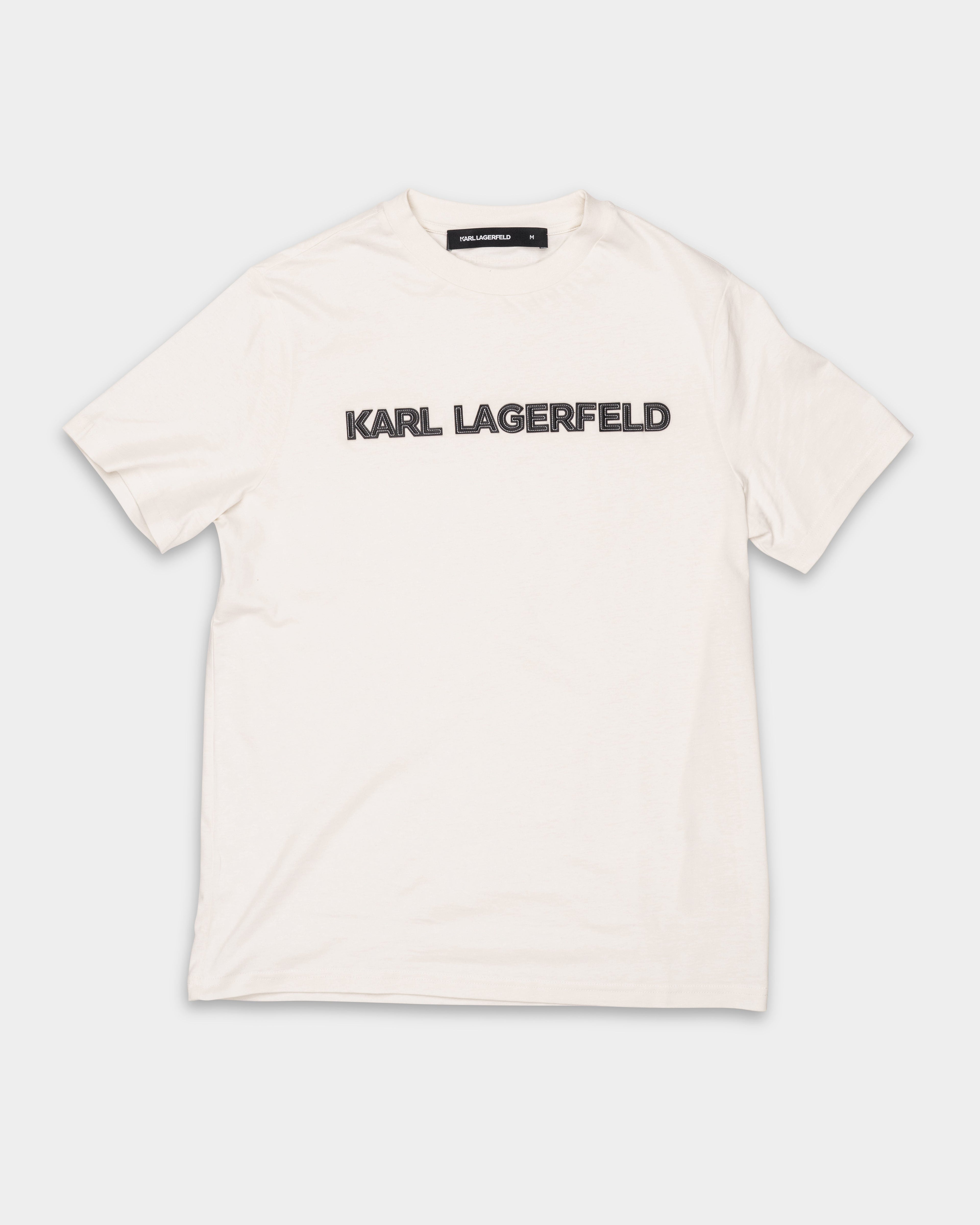 Karl Lagerfeld Men's T Shirt Crewneck Champagne | 7550765612-80