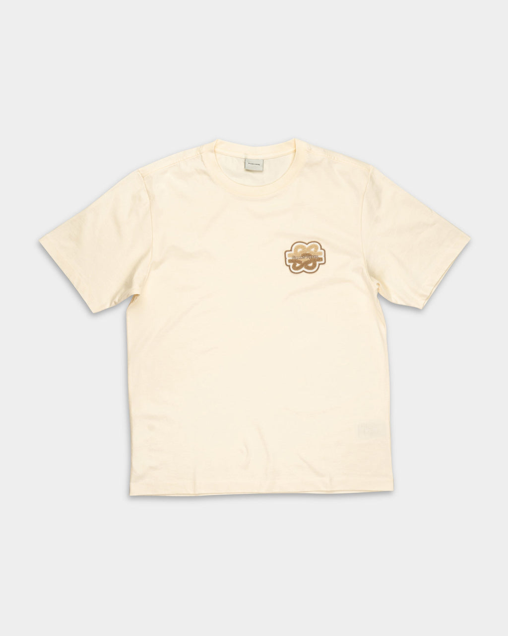 Filling Pieces Men's Gowtu Tonal T Shirt Antique White | 422520500167-214
