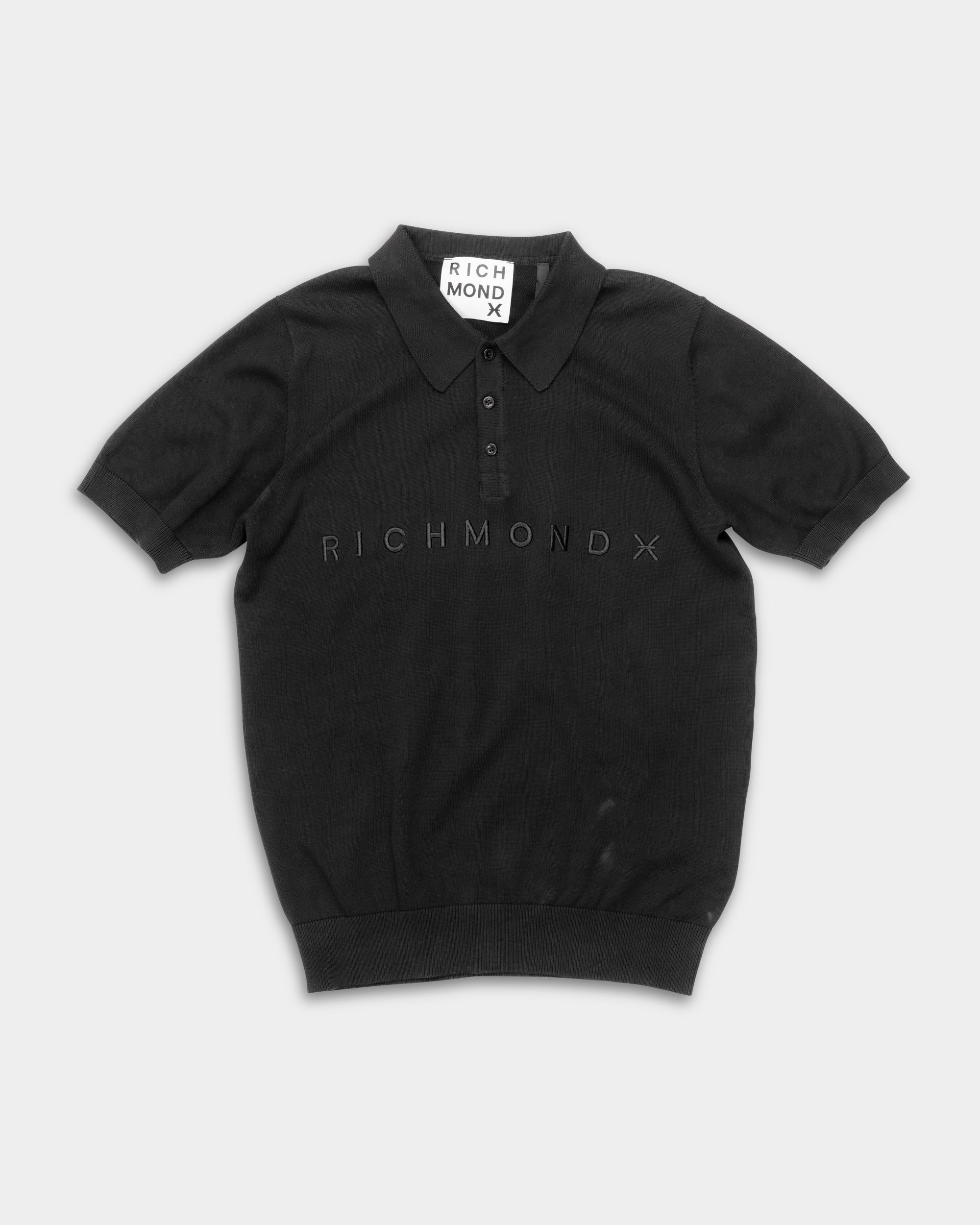 John Richmond Men's Sehudi Polo | UMP26056POIR-Black