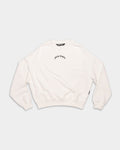 Palm Angels Men's Back Curved Logo Loose Crew | PMBA08JS26FLE004-0310