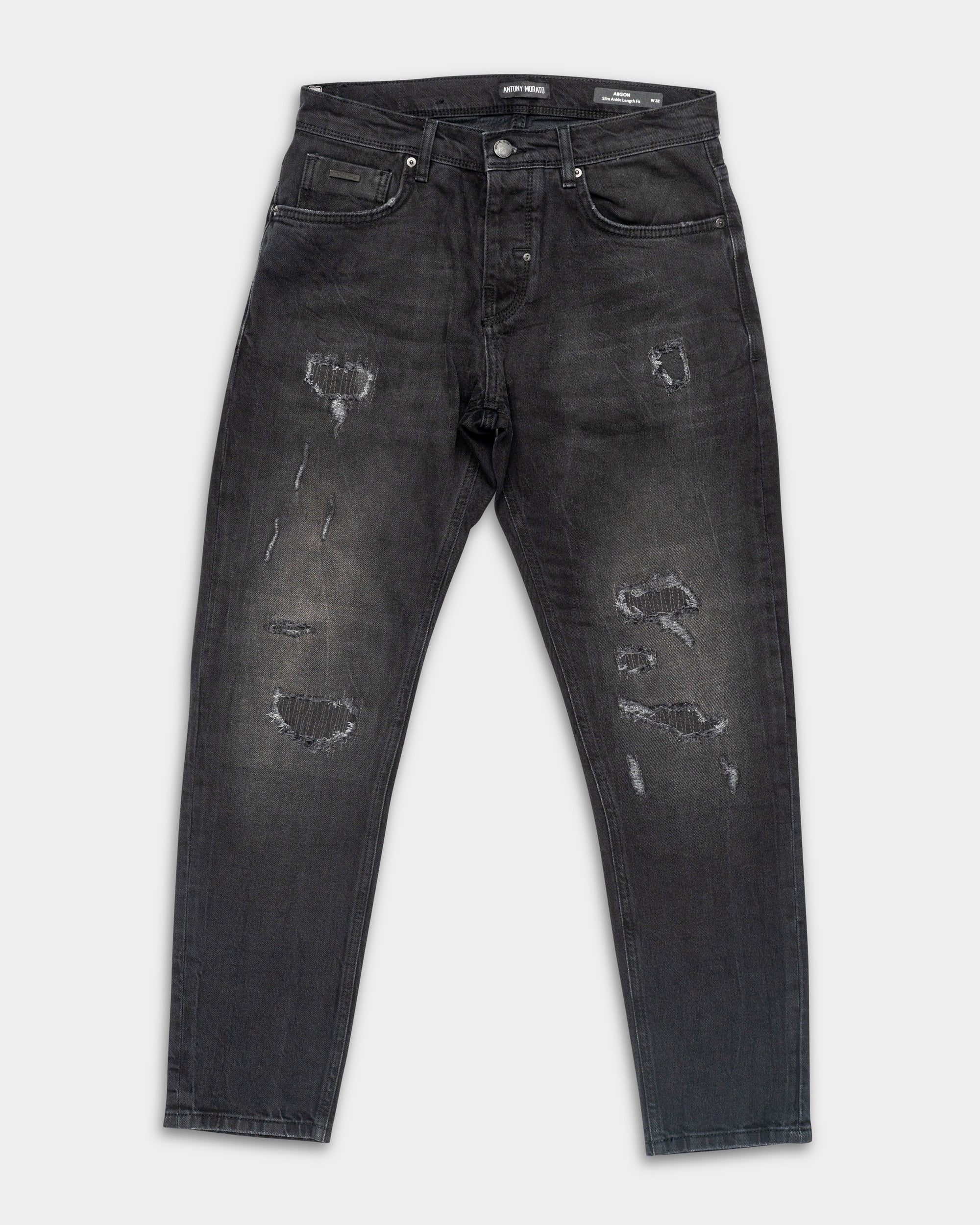 Antony Morato Jeans Argon Slim Ankle Length | Mmdt00264-Fa750627-9000-1-W02148