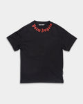 (Core) Palm Angels Men's Neck Logo Regular Tee | PMAA109S26JER008-1025