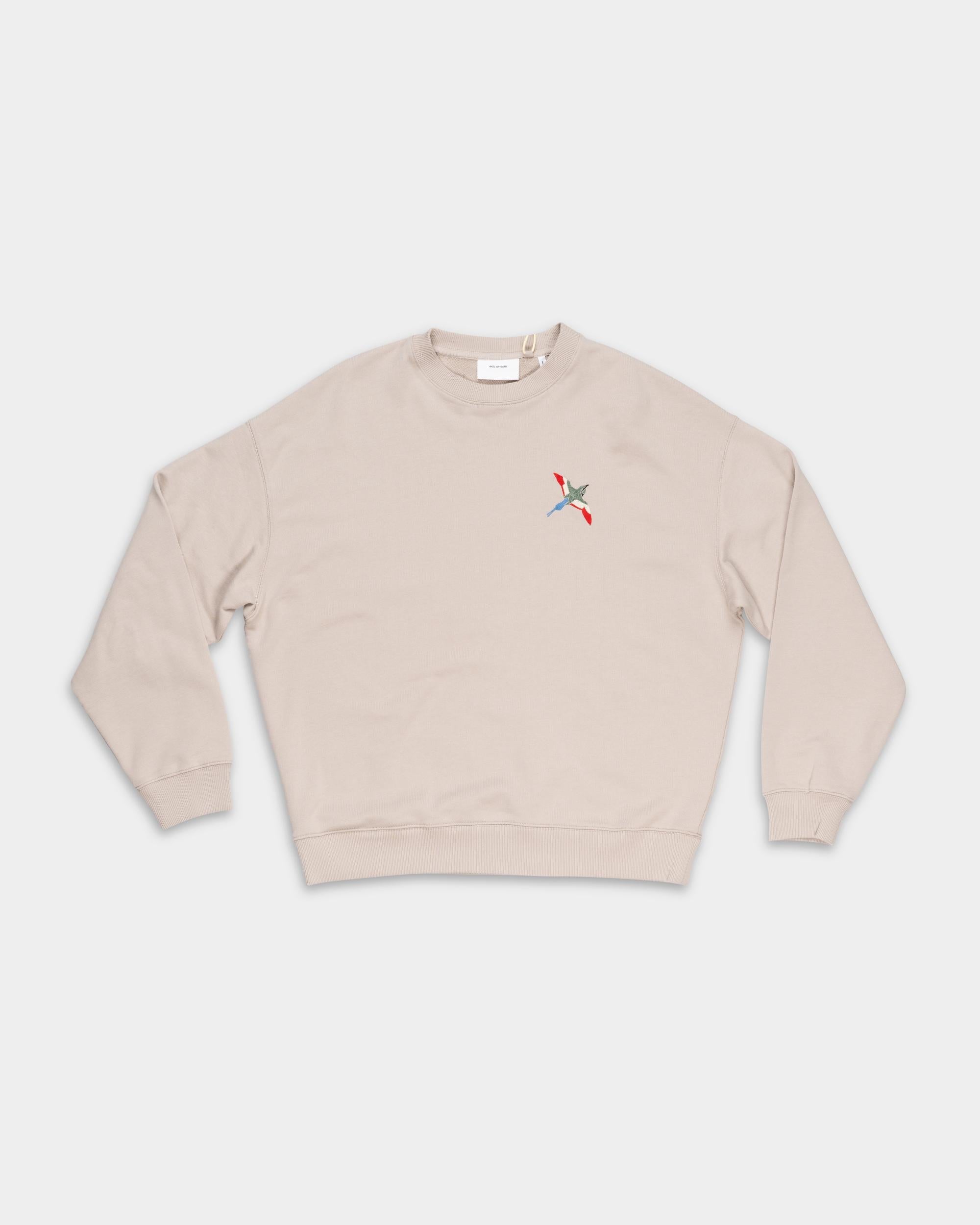 Axel Arigato Men's Micro Bee Bird Sweater | A345700-Stone