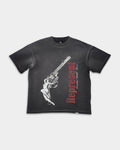 Represent Men's Loaded w/ Love T Shirt | MLM100682-04-Stained Black