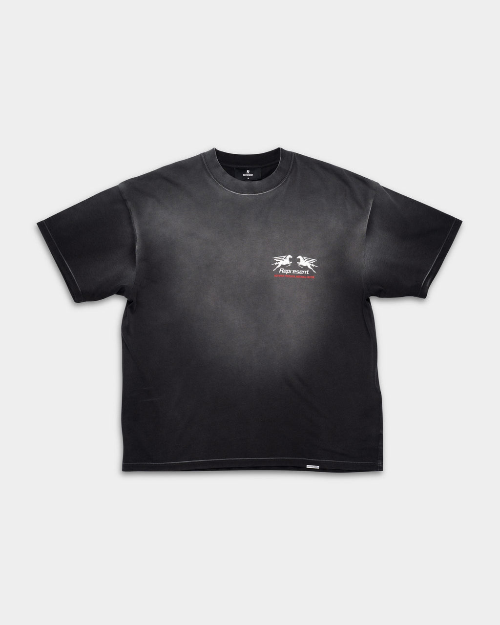 Represent Men's 24 Hour Service T Shirt | MLM100768-04-Stained Black