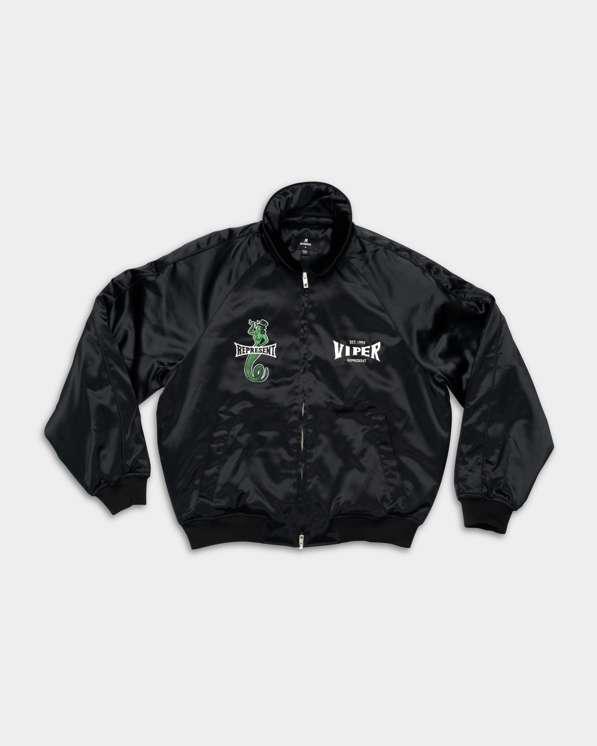 Represent Men's Viper Souvenier Jacket | MLM100539-01-Jet Black