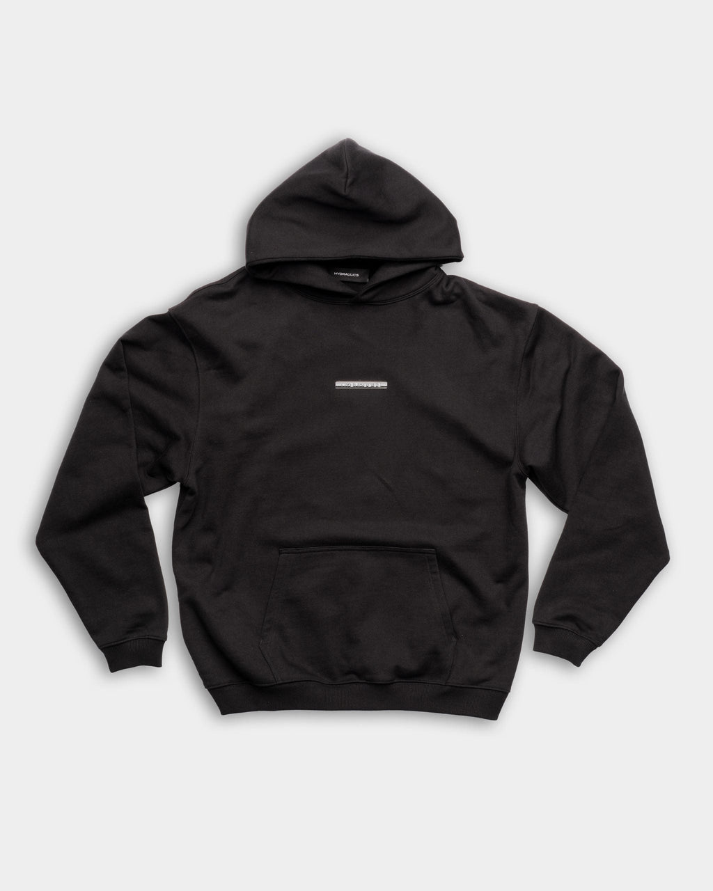 Hydraulics Steel Badge Hoodie Black |