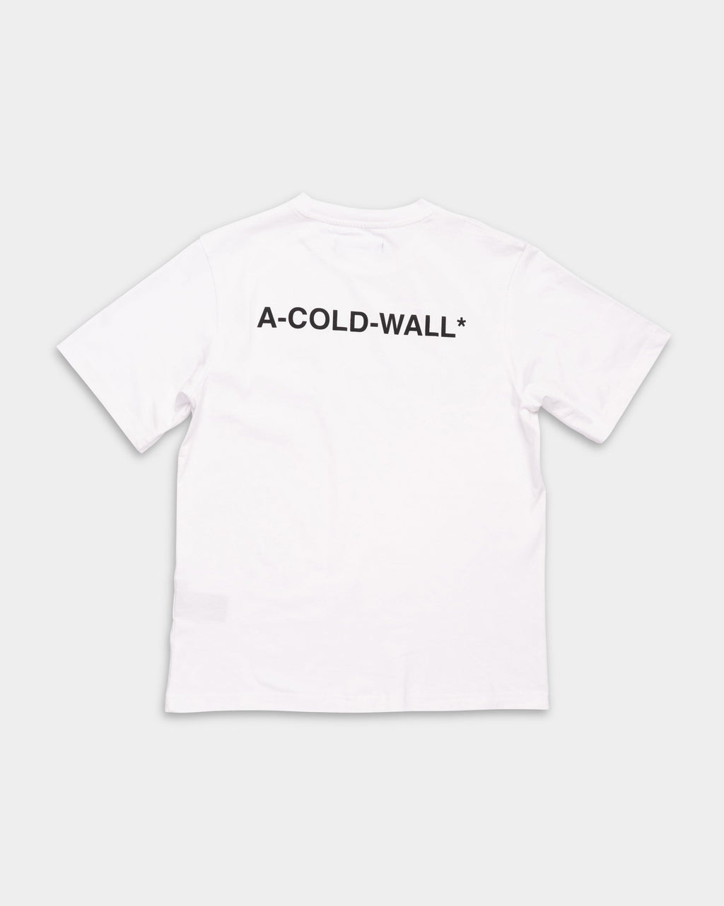 A Cold Wall Men's Follet Logo T Shirt | ACW100-1012- White