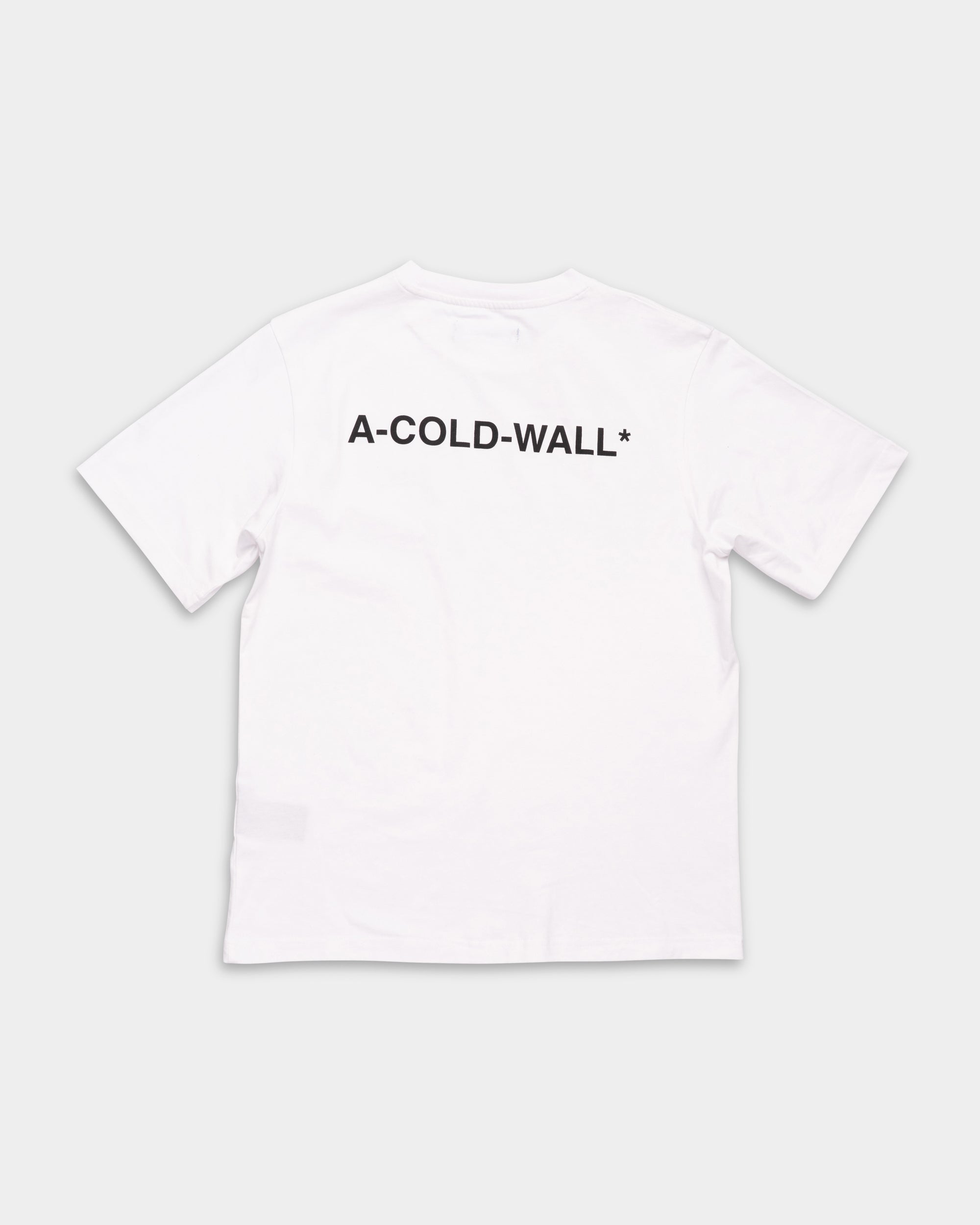 A Cold Wall Men's Follet Logo T Shirt | ACW100-1012- White
