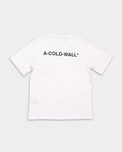 A Cold Wall Men's Follet Logo T Shirt | ACW100-1012- White