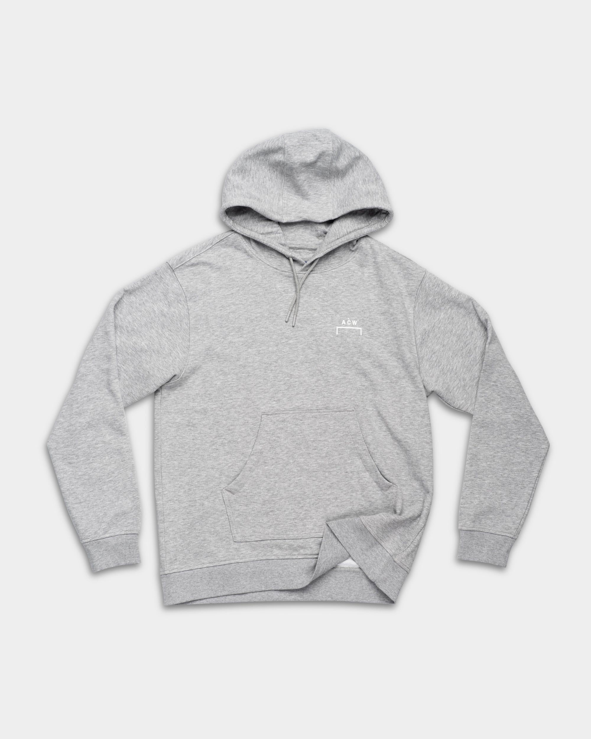 A Cold Wall Men's Balmore Logo Hoodie | ACW102-1019-Grey Marl