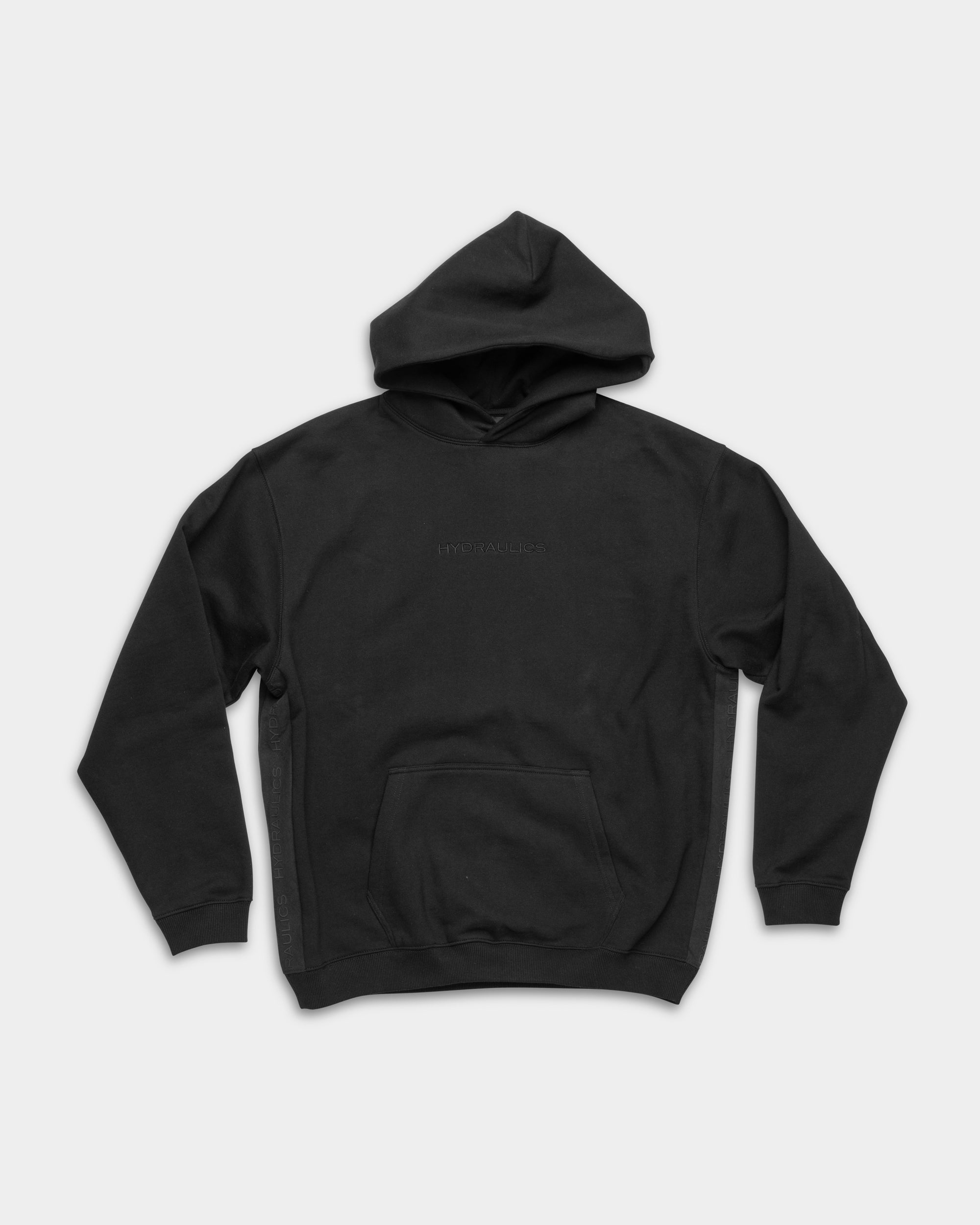 Hydraulics Side Panel Hoodie Black |