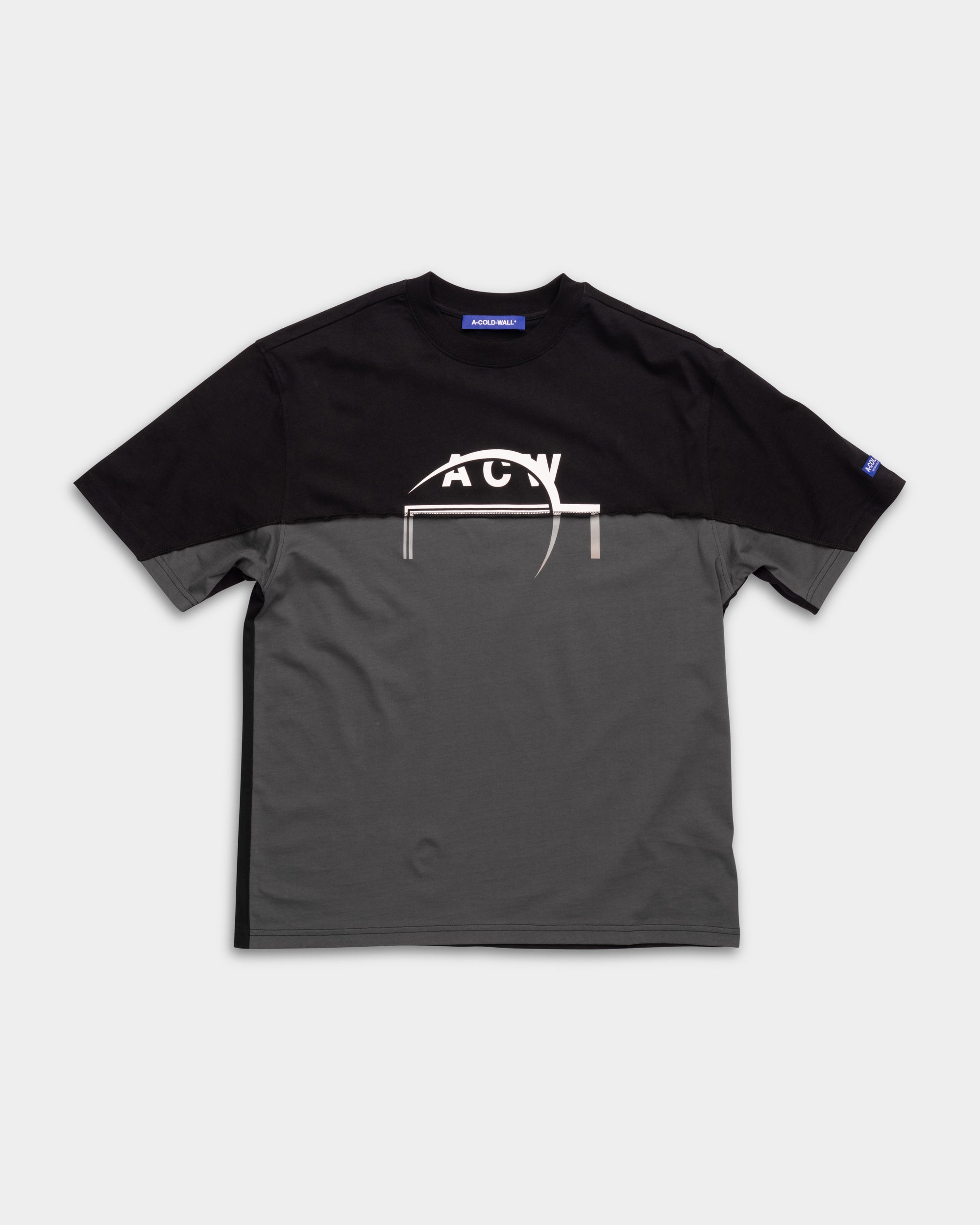 A Cold Wall Men's Split Logo T Shirt | ACWMTS2430-50-Onyx