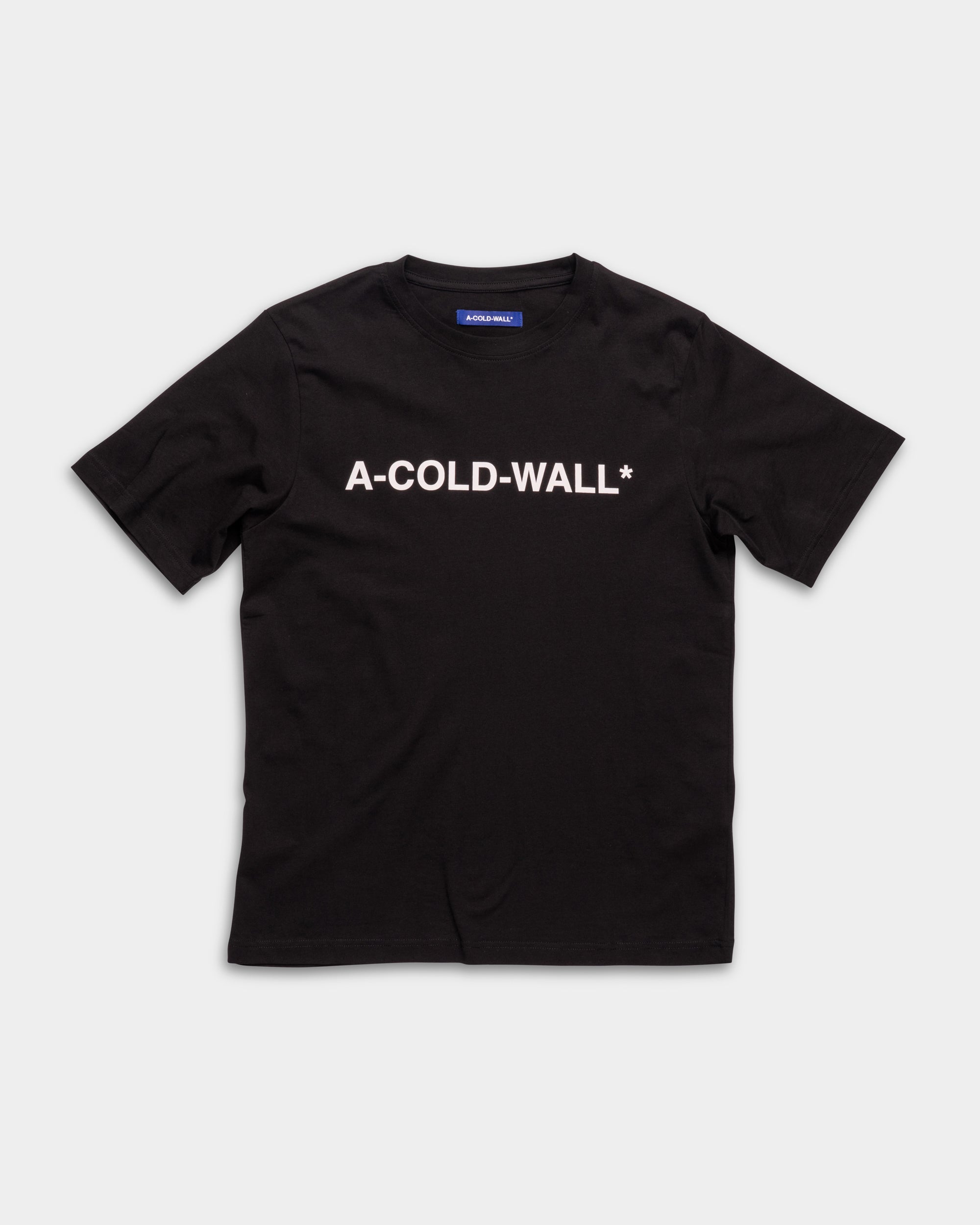 A Cold Wall Men's Tapley Logo T Shirt | ACW100-2001-Black
