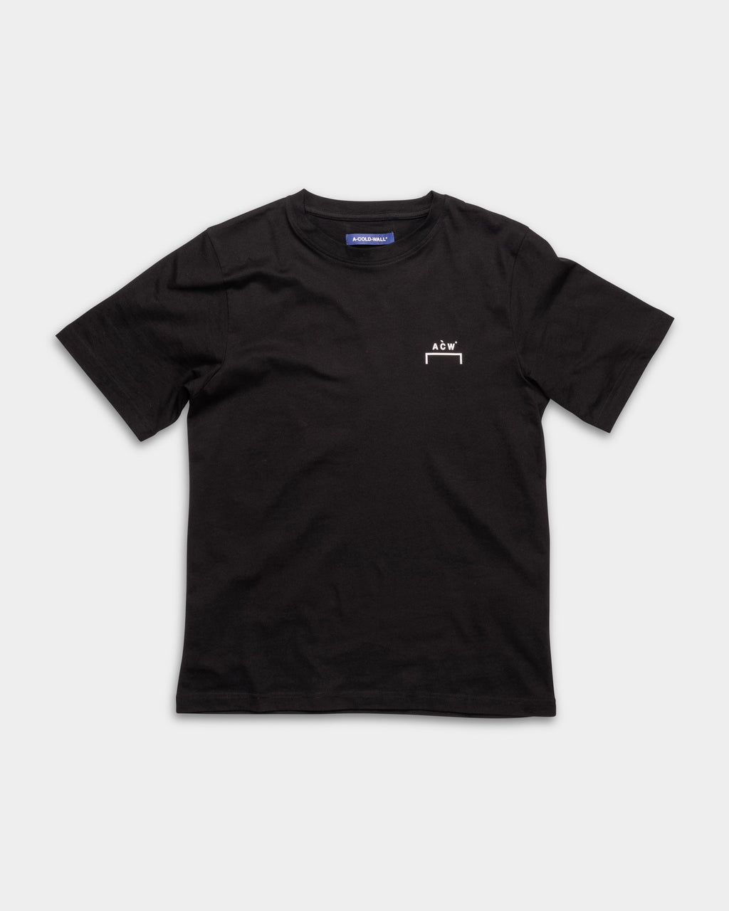 A Cold Wall Men's Follet Logo T Shirt | ACW100-1001- Black