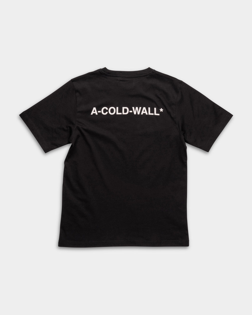 A Cold Wall Men's Follet Logo T Shirt | ACW100-1001- Black
