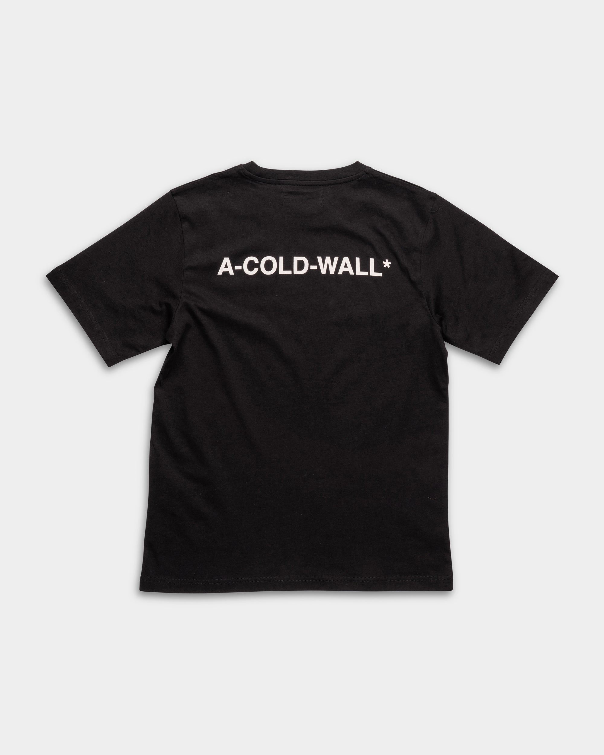 A Cold Wall Men's Follet Logo T Shirt | ACW100-1001- Black