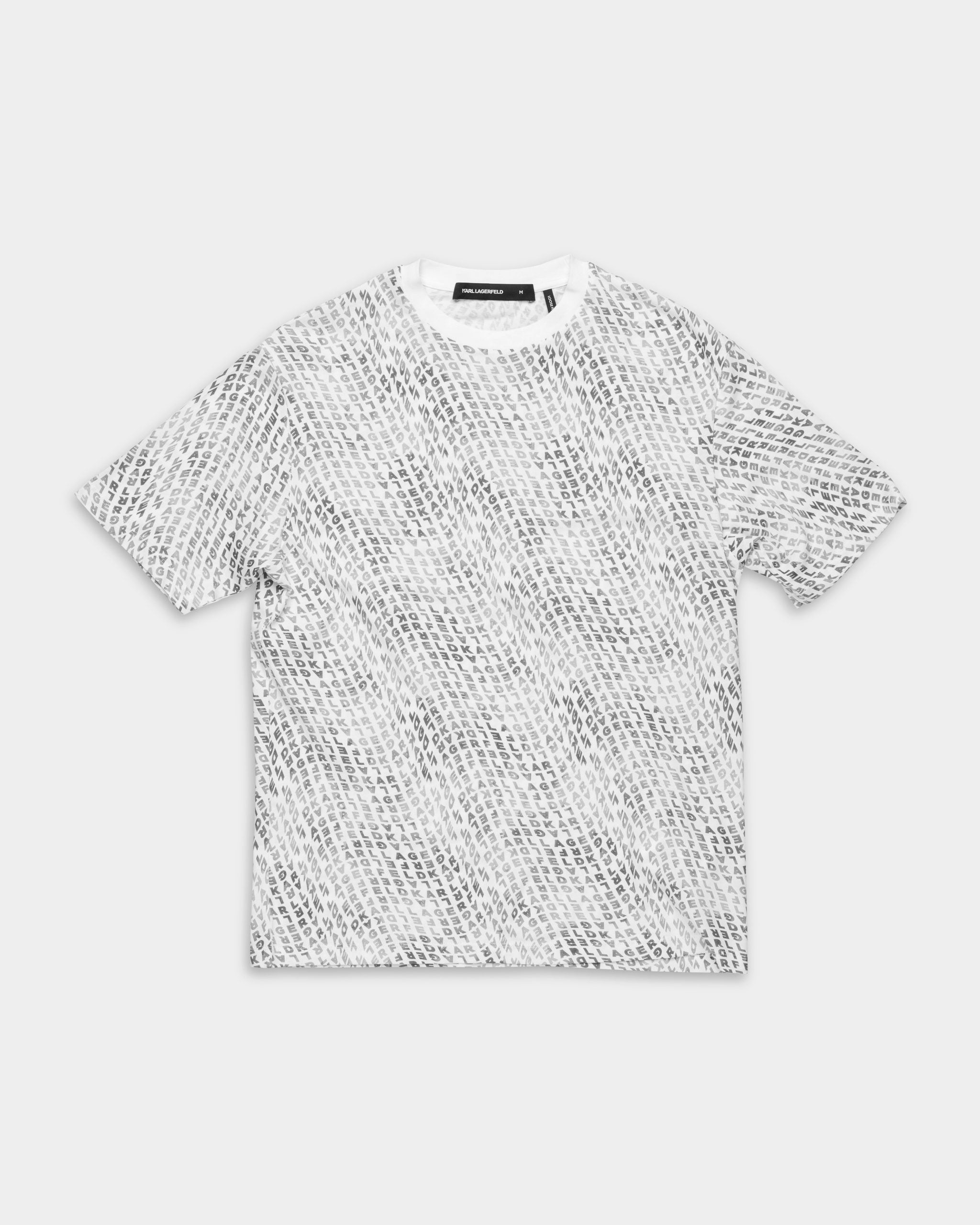 Karl Lagerfeld Mens Crewneck T Shirt White | 755143562224-10