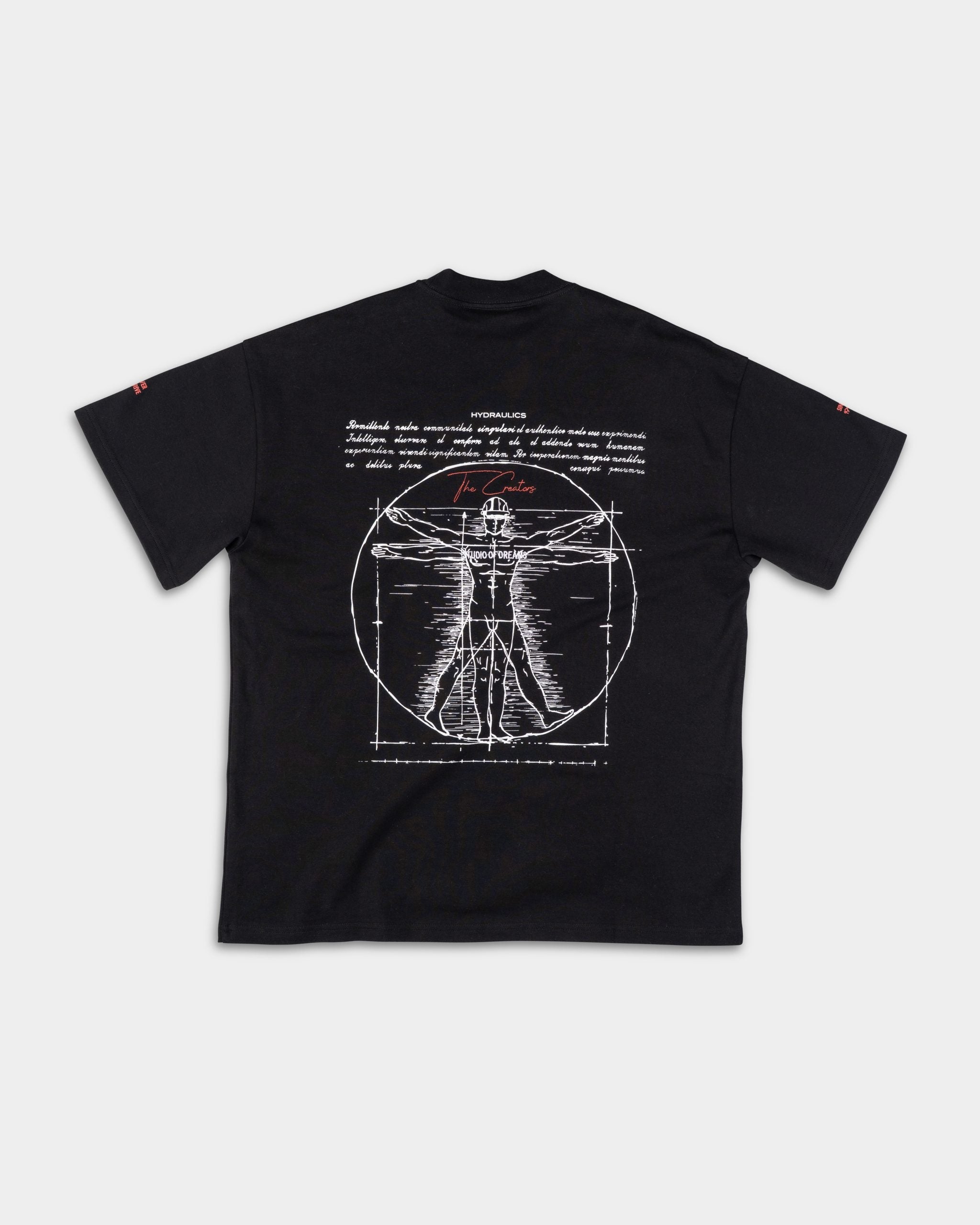 Hydraulics Golden Ratio Oversized Fit T-Shirt Black