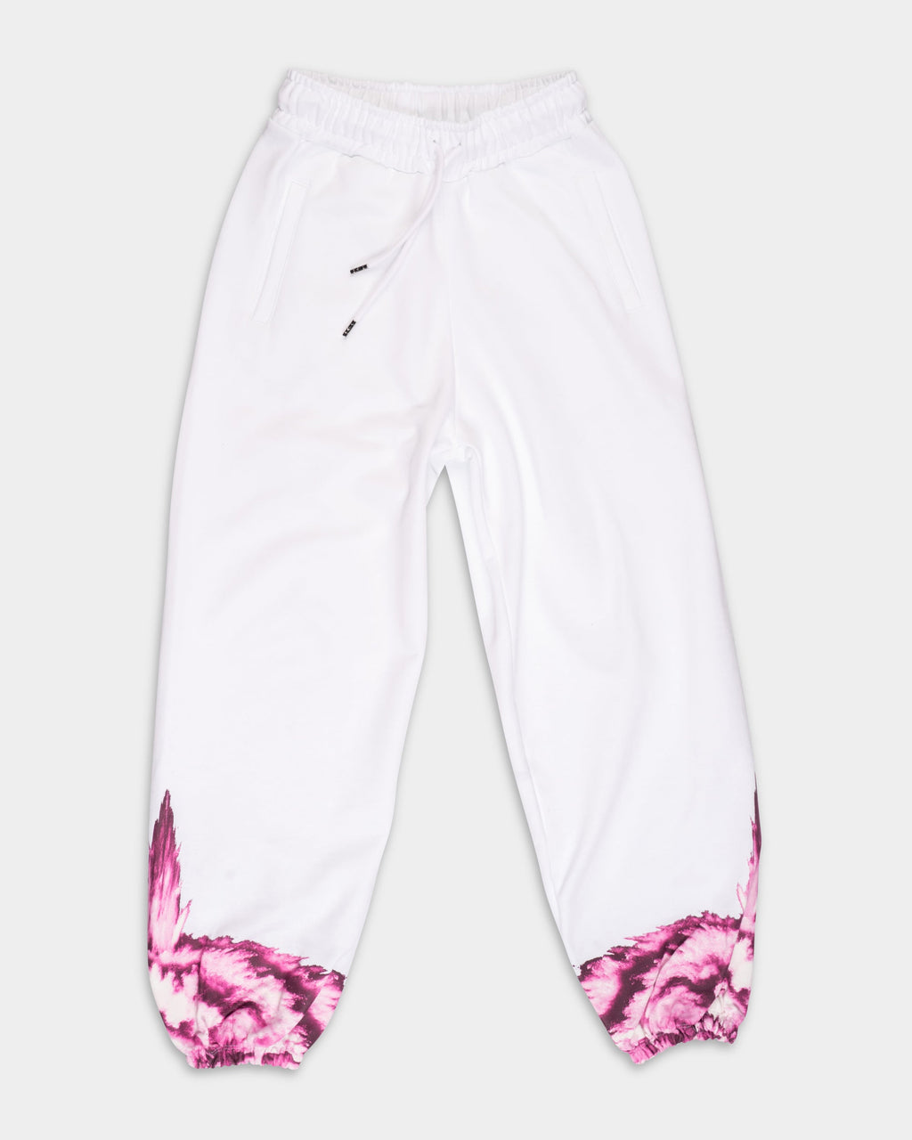 County of Milan Ladies Pants | 26ECM30107-White/Pink