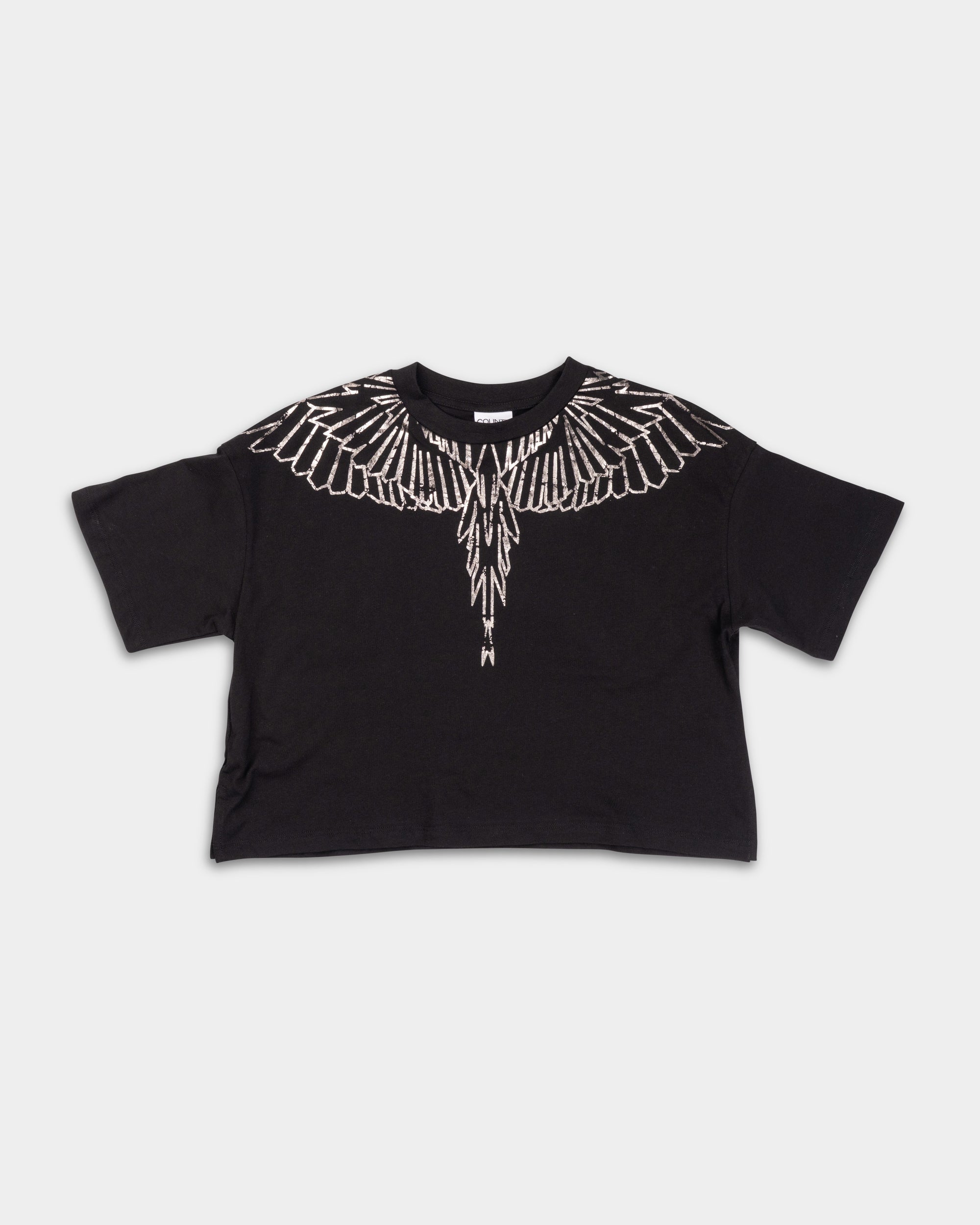County of Milan Ladies Crop Sweater | 26ECM30115-Black