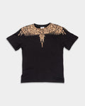 County of Milan Ladies T Shirt | 26ECM30166-Black Animal Print