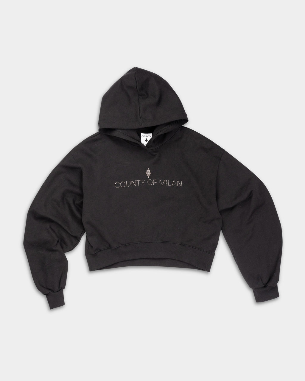 County of Milan Ladies Hoodie | 26ECM30128-Black