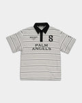 Palm Angels Men's Palm Stripes Polo S/S | PALMPMGB02CS26FAB001-0810