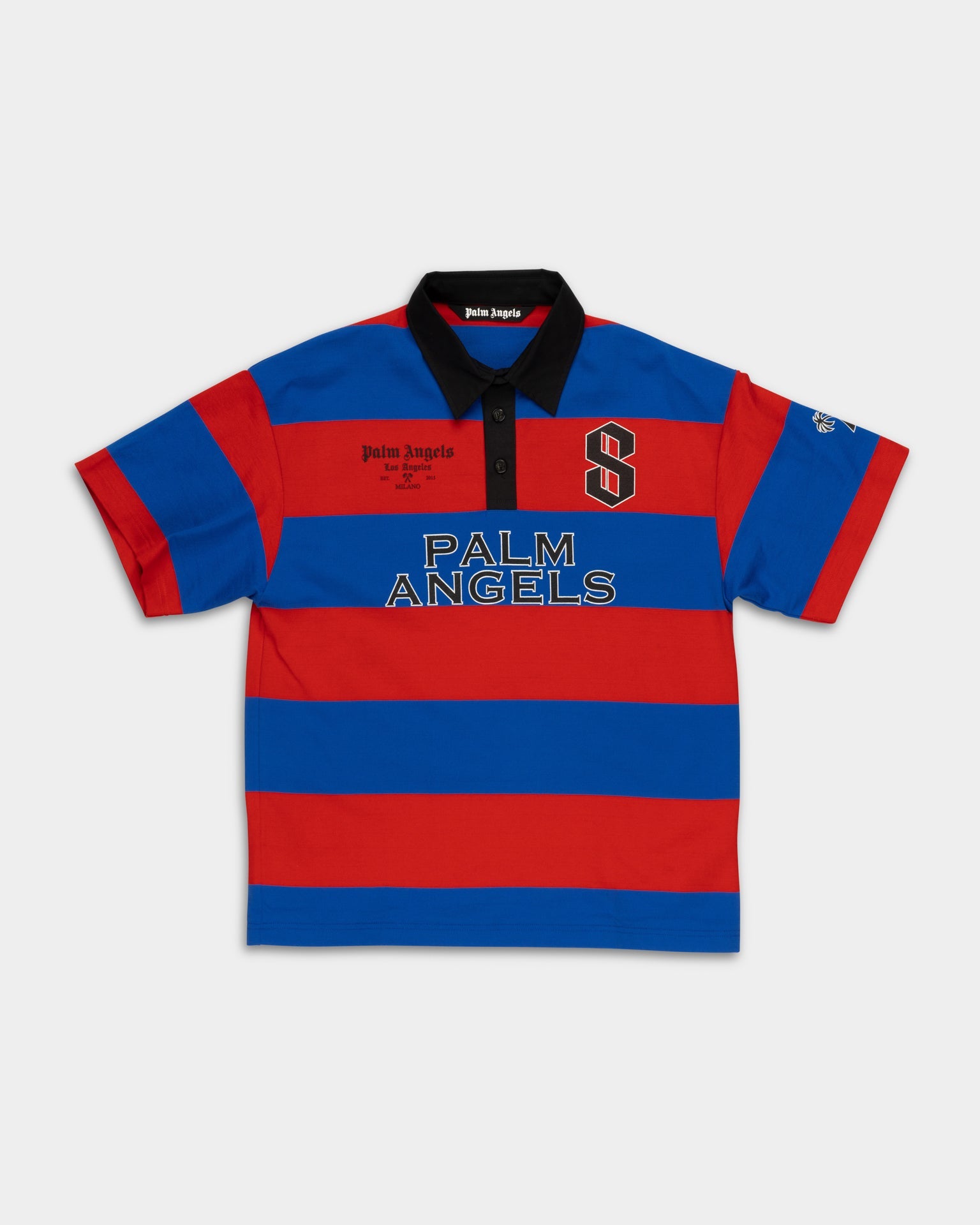 Palm Angels Men's CB Palm Sport Stripes Polo | PMGB02CS26FAB002-2510