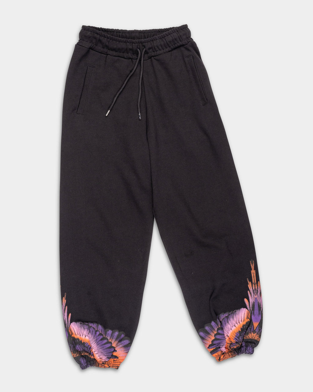 County of Milan Ladies Pants | 26ECM30107-Black/Orange