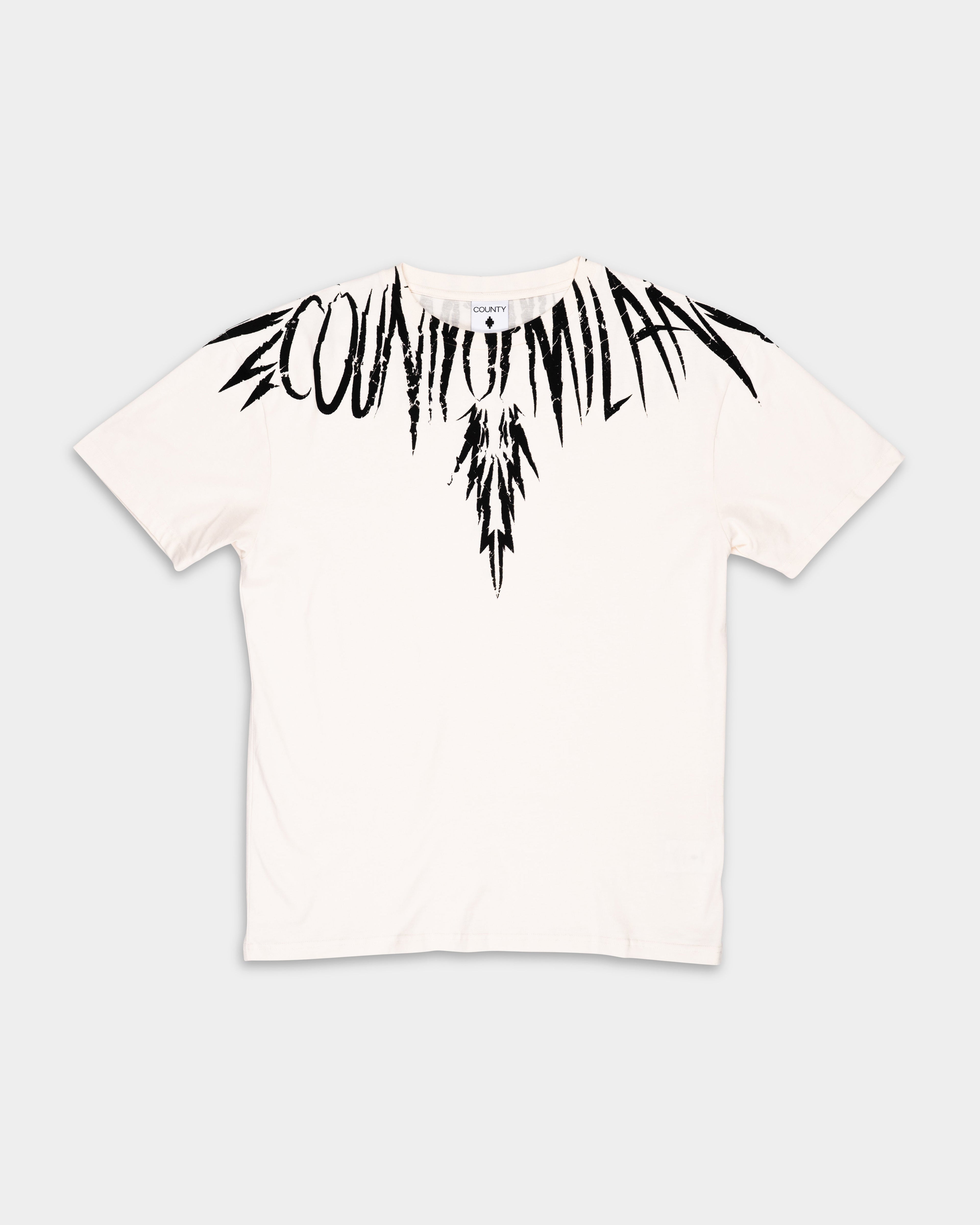 County of Milan Men's T Shirt Coconut | S6CMMATH003-412