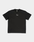 44 Label Group Men's Jersey Tee Black/Pins Dirty White | FA706-P783