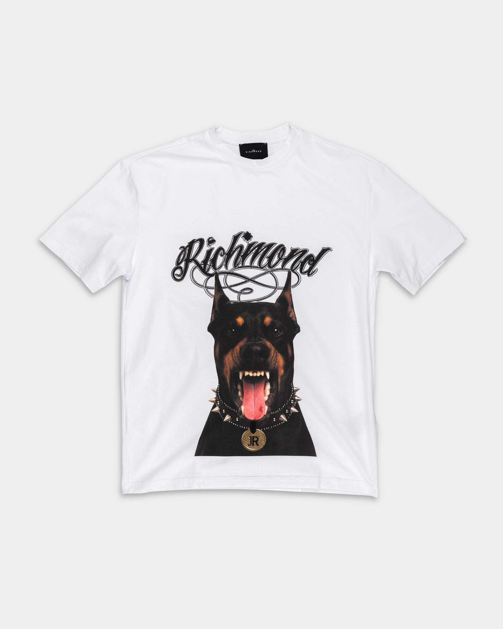 John Richmond Men's T Shirt Illapa (Regular) | RMP26301TSM9-White