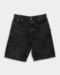 John Richmond Mens Bermuda Denim Omil | RMP26022BEI5-Black0