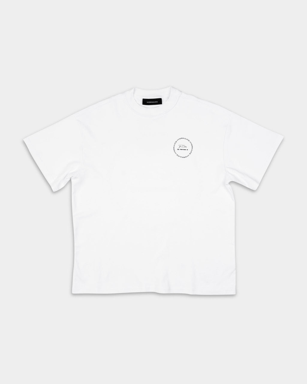 Hydraulics Circular Chain Oversized Fit T-Shirt White