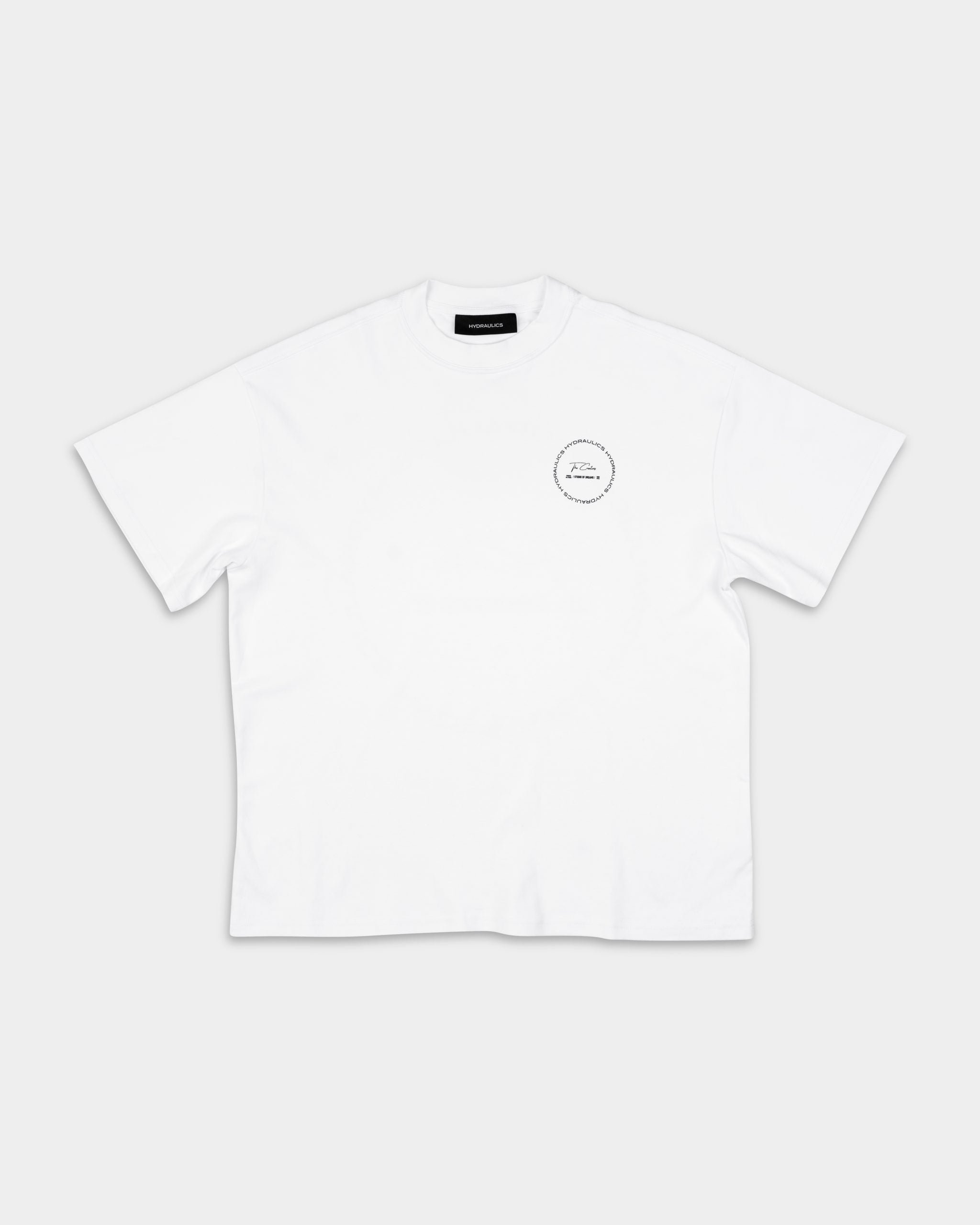 Hydraulics Circular Chain Oversized Fit T-Shirt White