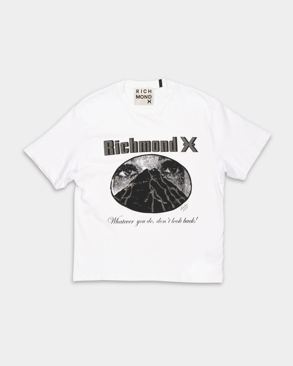 John Richmond Men's T Shirt Thala | UMA25457TSMTL-White