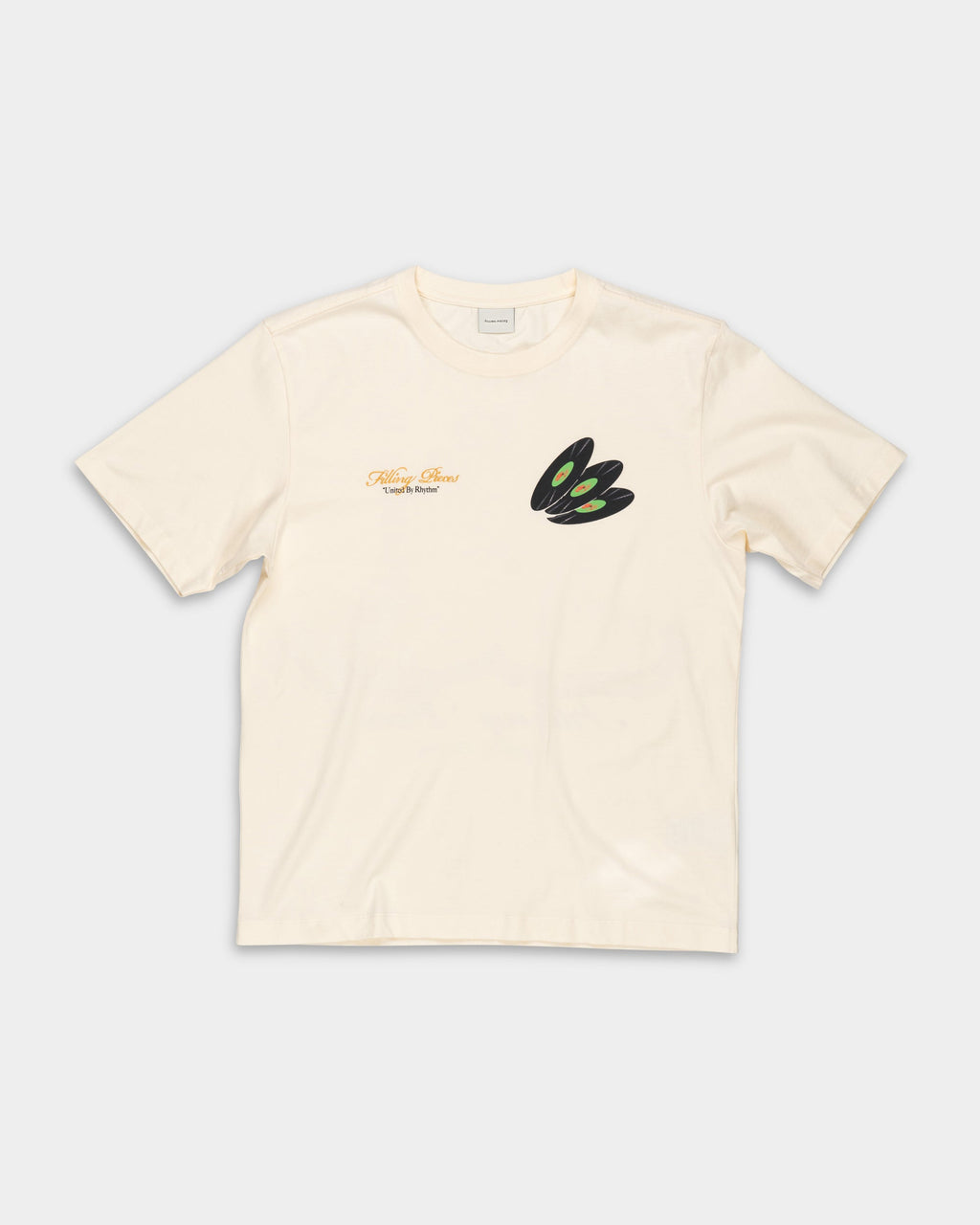 Filling Pieces Men's T Shirt DJ Antique White | 422520500241-214